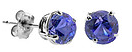 Tanzanite Stud Earrings